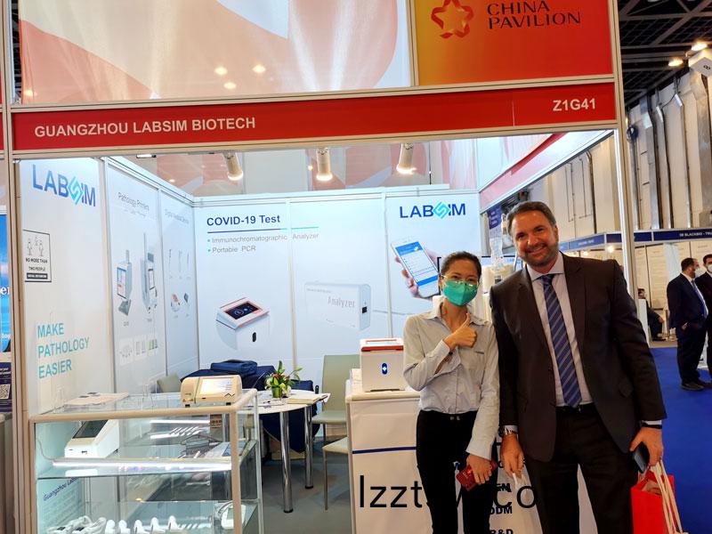 【展(zhan)會(hui)迴顧】藍(lan)勃生(sheng)物精(jing)綵(cai)亮相(xiang)2022 MEDLAB Middle East